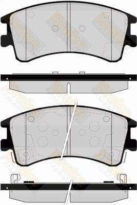 BRAKE ENGINEERING Jarrupala, levyjarru PA1537